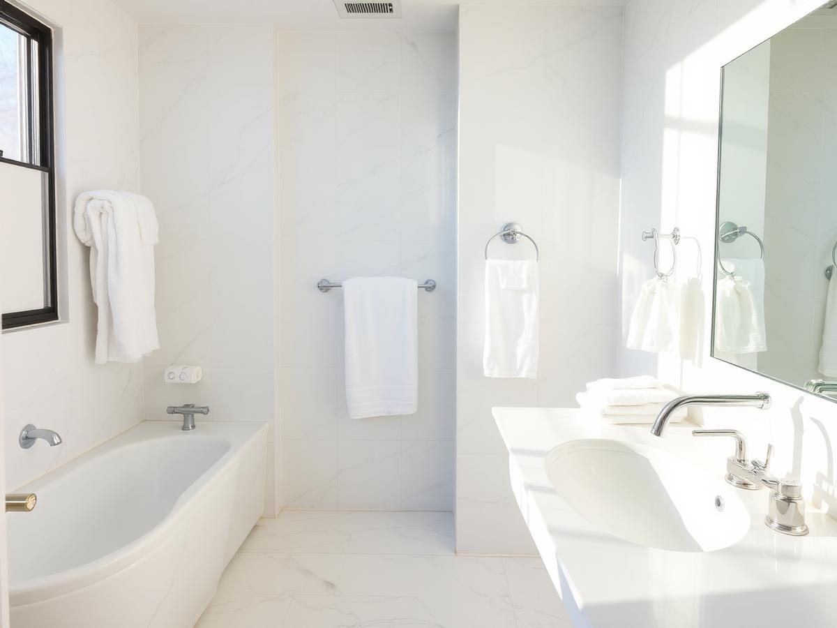 Sparkling bathroom